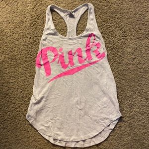 PINK Razor Back Tank - Size S